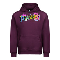 Mauve Wine trasher Urban Hoodie - linhVisuals