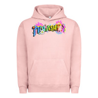 Pigment Salmon trasher Urban Hoodie - linhVisuals