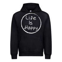 Black life is happy Urban Hoodie - linhVisuals