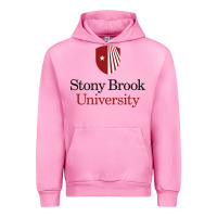 Fuchsia Pink stony brook university Urban Hoodie - linhVisuals