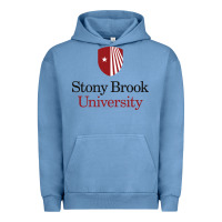 Pigment Pebble Blue stony brook university Urban Hoodie - linhVisuals