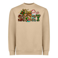 Mushroom true story jesus and mary wıth santa Heavyweight Sweatshirt - AdoDesignShop