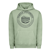 Pigment Oil Green temple university Urban Hoodie - linhVisuals
