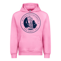 Fuchsia Pink monmouth university Urban Hoodie - linhVisuals