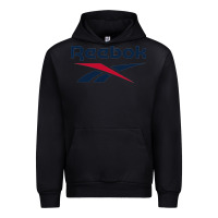 Black ree-bok-vector-art Urban Hoodie - linhVisuals