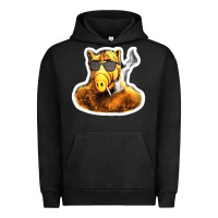 Pigment Black Alf Urban Hoodie - linhVisuals