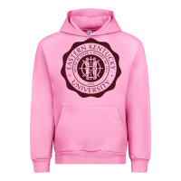 Fuchsia Pink Eastern Kentucky University Urban Hoodie - linhVisuals