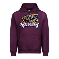 Mauve Wine knoxville ice bears Urban Hoodie - linhVisuals