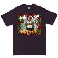 Plum omg santa i know him elf Premium Tee - CowGirlArtShop
