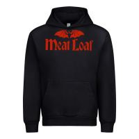 Black MEAT LOAF Urban Hoodie - linhVisuals