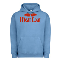 Pigment Pebble Blue MEAT LOAF Urban Hoodie - linhVisuals