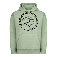 Pigment Oil Green Purdue University Urban Hoodie - linhVisuals