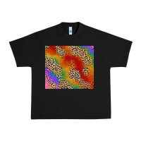 Black Pride rainbow leopard design Urban Heavy Tee - FaDigitalArtStudio
