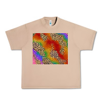 Burro Pride rainbow leopard design Urban Heavy Tee - FaDigitalArtStudio