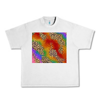 Lunar Rock Pride rainbow leopard design Urban Heavy Tee - FaDigitalArtStudio