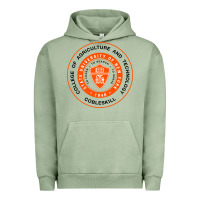 Pigment Oil Green Suny Cobleskill Urban Hoodie - linhVisuals