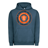 Pigment Midnight Navy Suny Cobleskill Urban Hoodie - linhVisuals