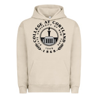 Pigment French Oak Suny Cortland Urban Hoodie - linhVisuals