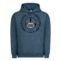Pigment Midnight Navy Suny Cortland Urban Hoodie - linhVisuals