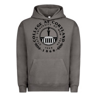 Pigment Tornado Suny Cortland Urban Hoodie - linhVisuals
