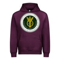 Mauve Wine Suny Delhi Urban Hoodie - linhVisuals