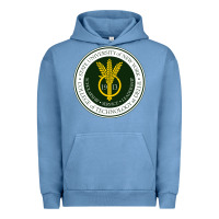 Pigment Pebble Blue Suny Delhi Urban Hoodie - linhVisuals