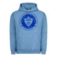 Pigment Pebble Blue Suny Fredonia Urban Hoodie - linhVisuals