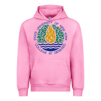 Fuchsia Pink Suny Geneseo Urban Hoodie - linhVisuals