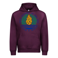 Mauve Wine Suny Geneseo Urban Hoodie - linhVisuals
