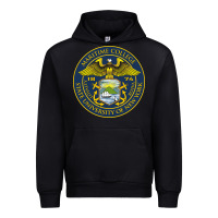 Black Suny Maritime Full Color Urban Hoodie - linhVisuals