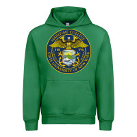 Emerald Suny Maritime Full Color Urban Hoodie - linhVisuals