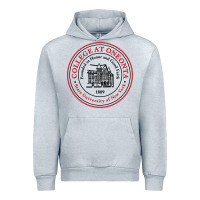 Heather Grey Suny Oneonta Urban Hoodie - linhVisuals