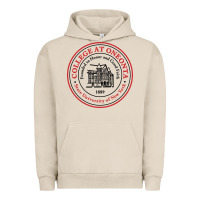Pigment French Oak Suny Oneonta Urban Hoodie - linhVisuals