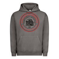 Pigment Tornado Suny Oneonta Urban Hoodie - linhVisuals