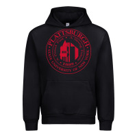Black Suny Plattsburgh Urban Hoodie - linhVisuals
