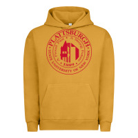 Pigment Peanut Butter Suny Plattsburgh Urban Hoodie - linhVisuals