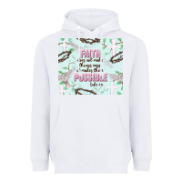 White faith does not make things easy Heavyweight Hoodie - JahusDesignShop