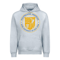 Heather Grey Suny Polytechnic Institute Urban Hoodie - linhVisuals