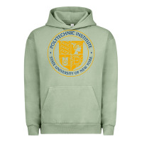 Pigment Oil Green Suny Polytechnic Institute Urban Hoodie - linhVisuals