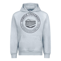 Heather Grey Temple University Urban Hoodie - linhVisuals
