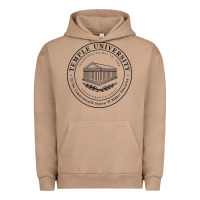 Pigment Burro Temple University Urban Hoodie - linhVisuals