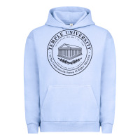 Pigment Grape Ice Temple University Urban Hoodie - linhVisuals