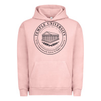 Pigment Salmon Temple University Urban Hoodie - linhVisuals