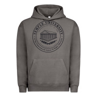 Pigment Tornado Temple University Urban Hoodie - linhVisuals