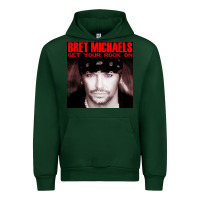 Forest Green #bret michaels get your rock on tour 2022 Urban Hoodie - linhVisuals