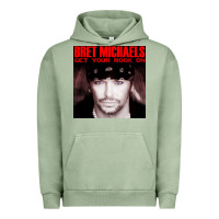Pigment Oil Green #bret michaels get your rock on tour 2022 Urban Hoodie - linhVisuals