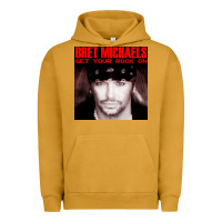 Pigment Peanut Butter #bret michaels get your rock on tour 2022 Urban Hoodie - linhVisuals