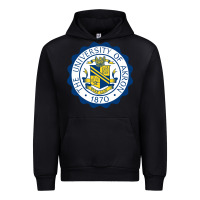 Black University Of Akron Urban Hoodie - linhVisuals