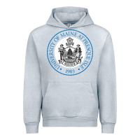 Heather Grey University Of Maine At Presque Isle Urban Hoodie - linhVisuals