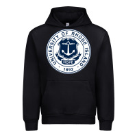Black University Of Rhode Island Urban Hoodie - linhVisuals